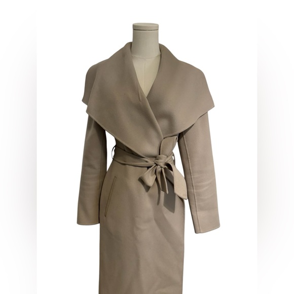 Mackage MAI-CN Double-face wool wrap coat - Picture 3 of 12